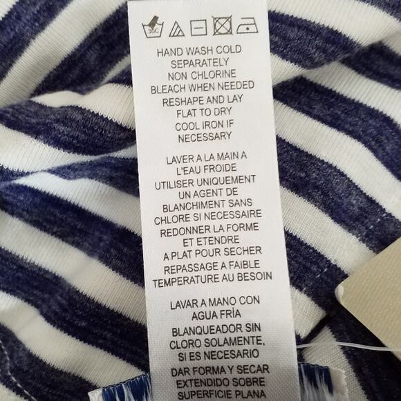 Tommy Bahama Striped Racerback Maxi Dress | Blue White | Size M | NWT - Picture 7 of 7